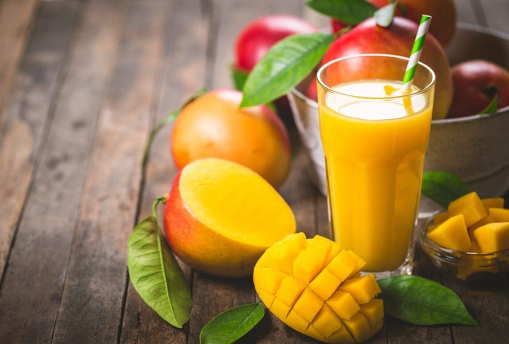 Fresh mango juice